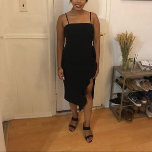 Bardot black Carmelle midi dress